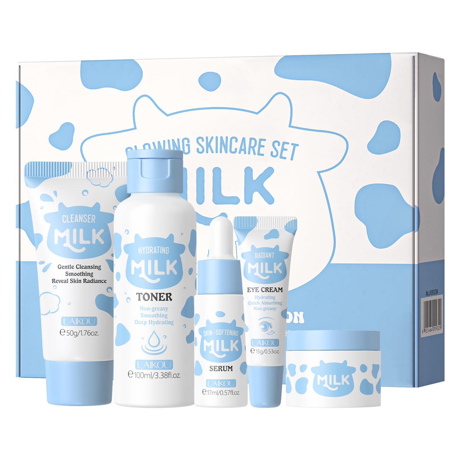 Caring Milk Lotion Cream セット Amazon | For fam(フォーファム) ボディミルク＆ボディローション